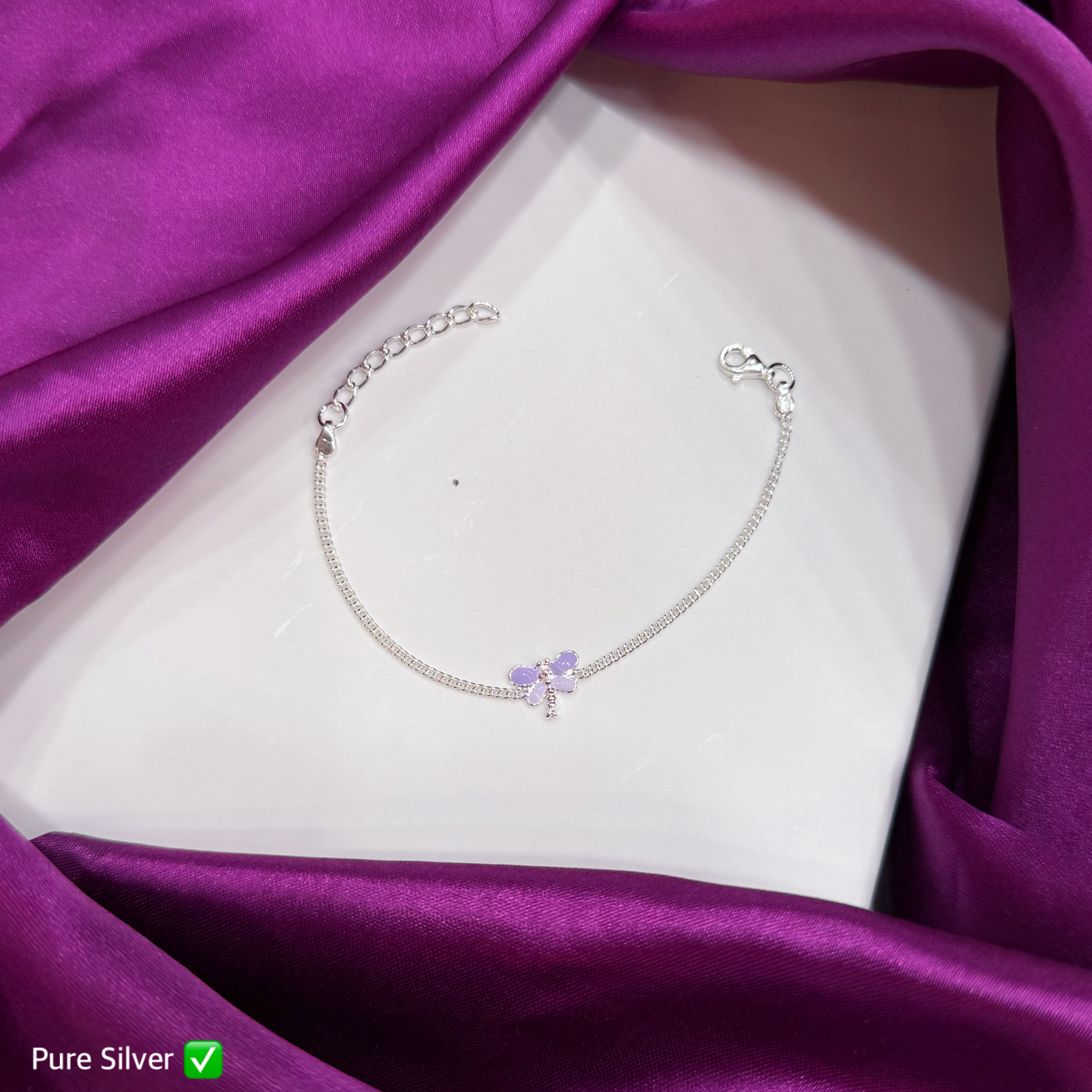 PURE SILVER KIDS BRACELET