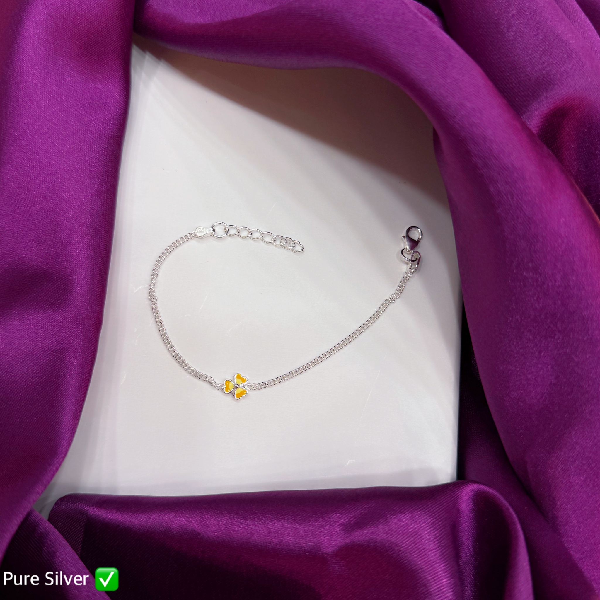 PURE SILVER KIDS BRACELET