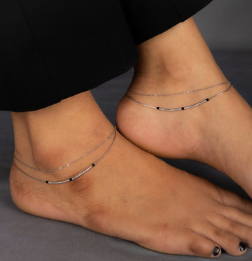 PURE SILVER ANKLET